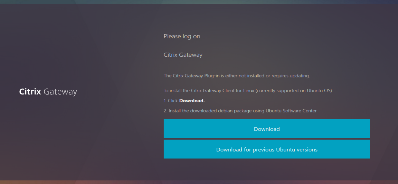 Citrix Secure Access client download