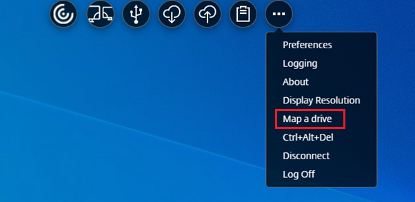 Map a drive