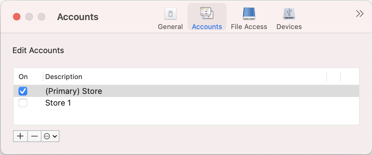 Accounts