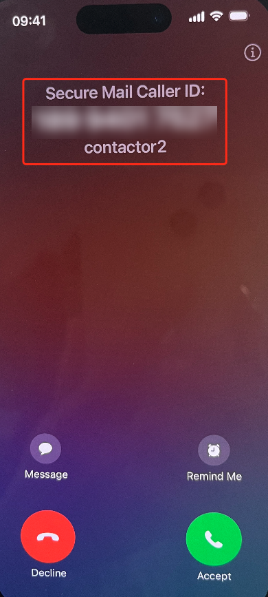 On-screen Caller ID