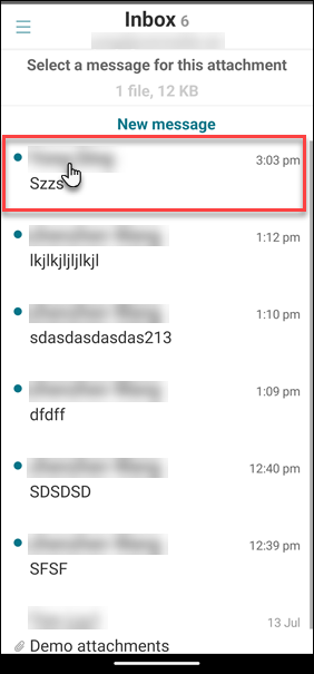 Image of the selected file to attach