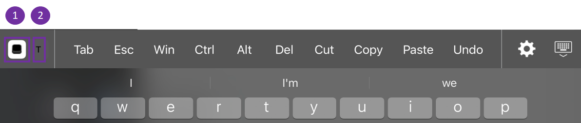 Extended Keyboard modes